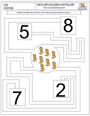 okul öncesi çizgi çalışma sayfaları